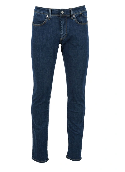 Shop Jeckerson Men's Blue Other Materials Jeans