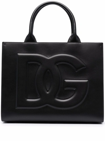 Shop Dolce E Gabbana Women's Black Leather Handbag