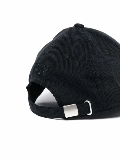Shop Marcelo Burlon County Of Milan Marcelo Burlon Men's Black Cotton Hat