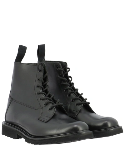 Shop Tricker's Men's Black Other Materials Ankle Boots