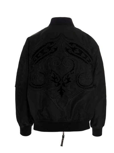 Shop Etro Women's Black Other Materials Outerwear Jacket