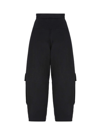 Shop Loewe Women's Black Wool Pants