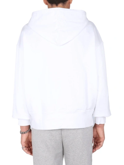 Shop Alexander Mcqueen "skull" Sweatshirt In White