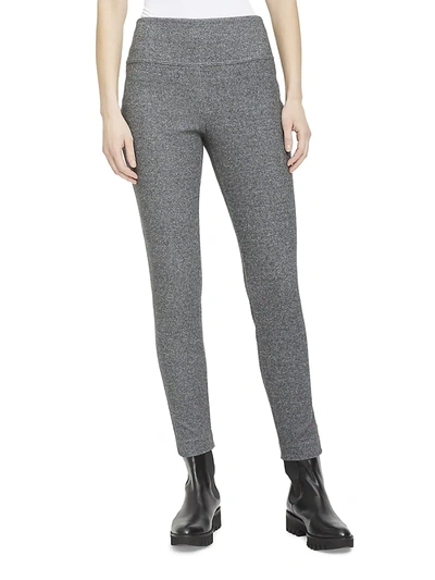 Shop Theory Women's Yoke Stretch Knit Leggings In Grey Multi