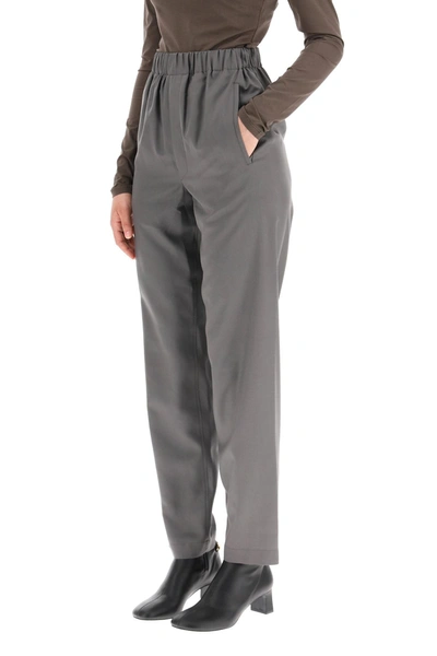 Silk trousers Louis Vuitton Brown size 40 FR in Silk - 30197334