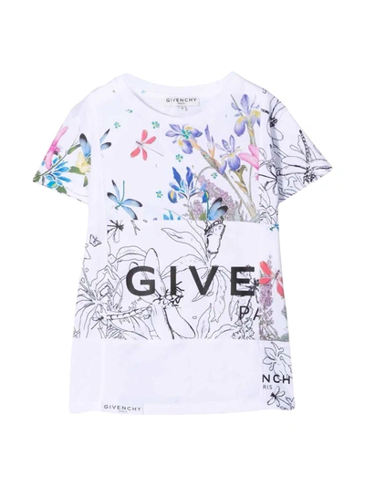 Shop Givenchy White T-shirt In Bianco