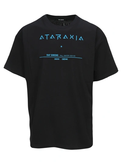 Shop Raf Simons Ataraxia T-shirt In Black