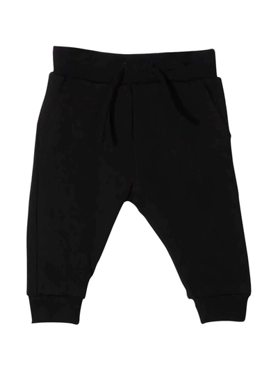 Shop Dsquared2 Unisex Black Jogger Pants In Nero
