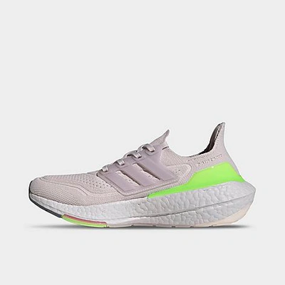 Shop Adidas Originals Adidas Women's Ultraboost 21 Recycled Primeblue Running Shoes In Ice Purple/ice Purple/rose Tone