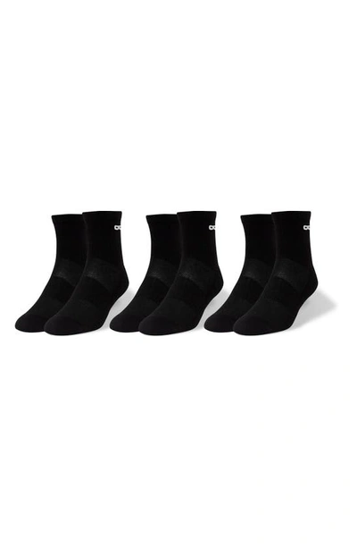 Shop Pair Of Thieves 3-pack Blackout Whiteout Ankle Socks In Black/white