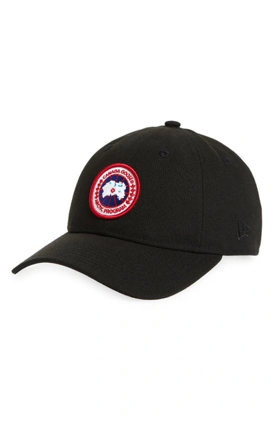 Shop Canada Goose Arctic Disc Baseball Cap In Black - Noir