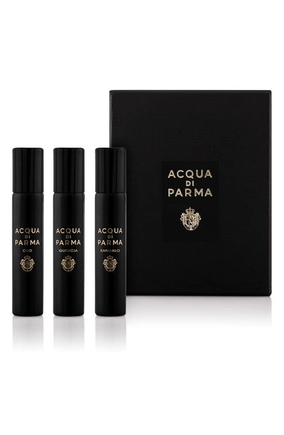 Shop Acqua Di Parma Signatures Black Eau De Parfum Discovery Set