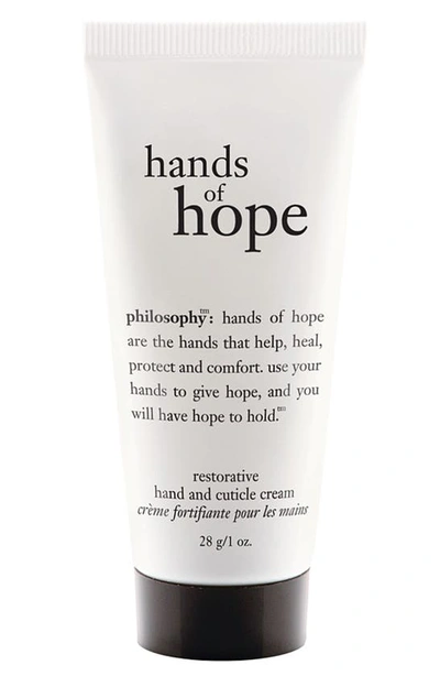 Shop Philosophy Hands Of Hope Hand & Cuticle Cream, 1 oz