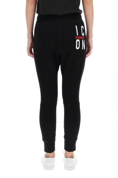 Dsquared2 Drawstring Stretch-fit Track Pants In Black | ModeSens