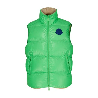 Shop Moncler Genius X 1952 - Sumida Sleeveless Puffer Jacket In Open Green