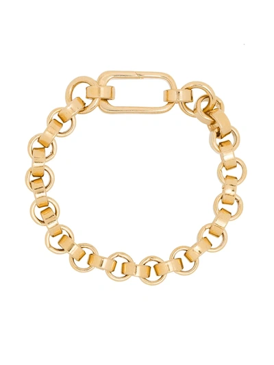 Shop Laura Lombardi Carla Chunky-chain Bracelet In Gold