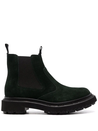 Shop Adieu Type 156 Chelsea Boots In Green