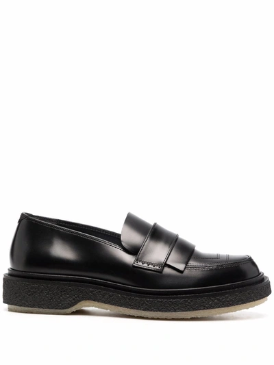 Shop Adieu Type 169 Loafers In Black
