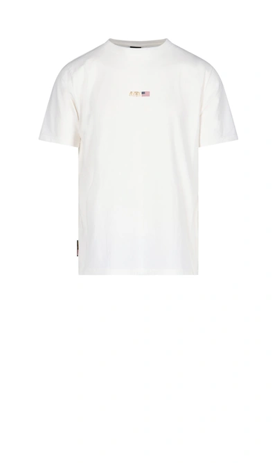 Shop Autry Logo T-shirt In White