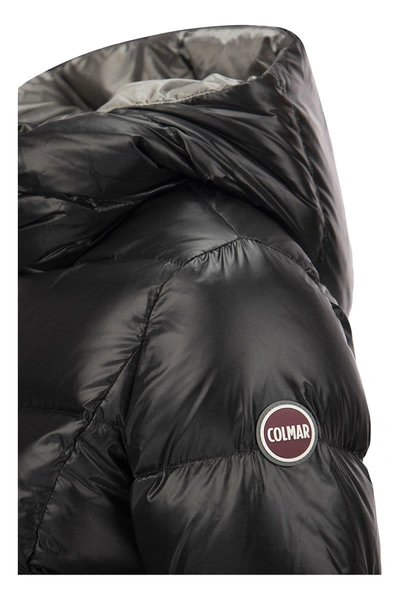 Shop Colmar Friendly - Long Down Jacket In Black