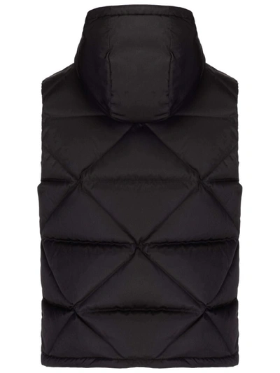 Shop Prada Men's Black Polyamide Vest