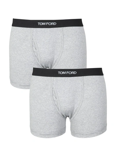Shop Tom Ford Men's Grey Other Materials Boxer