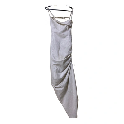 Pre-owned Jacquemus L'année 97 Maxi Dress In Beige