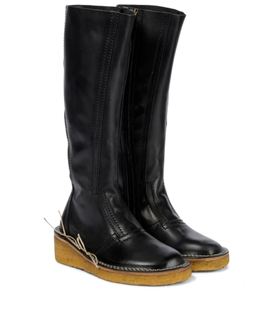 Acne knee high outlet boots