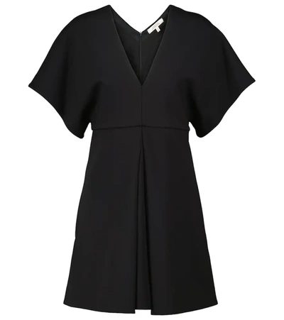 Shop Dorothee Schumacher Emotional Essence Stretch-jersey Minidress In Black