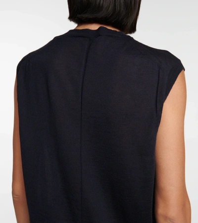 Shop The Row Balham Cashmere Sweater Vest In Blue