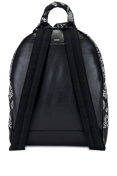 Shop Amiri Bandana Classic Backpack In Black