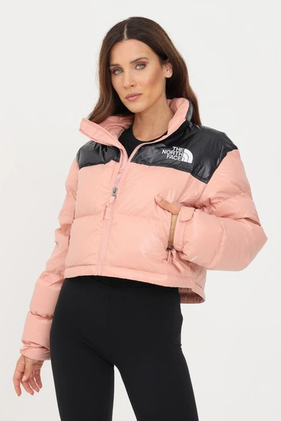 The North Face Women's Nuptse Short Jacket In Pink | ModeSens