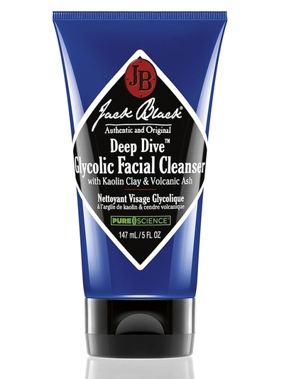 Shop Jack Black Men's Deep Dive Glycolic Facial Cleanser In Size 3.4-5.0 Oz.