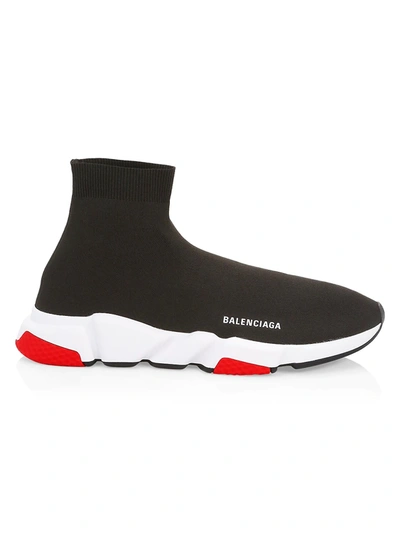 Shop Balenciaga Speed Slip-on Sneakers In Noir
