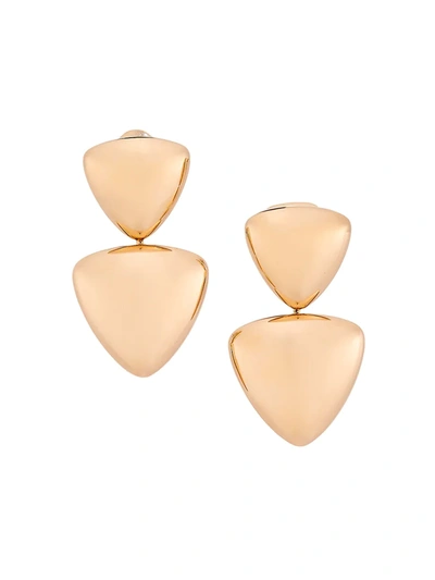 Shop Vhernier Women's Freccia 18k Rose Gold Drop Earrings