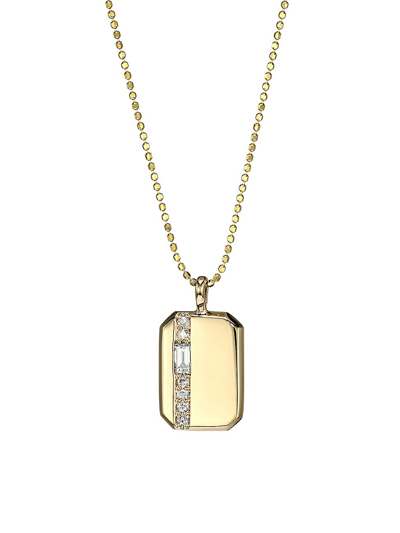 Shop My Story The Charlie 14k Yellow Gold Diamond Necklace