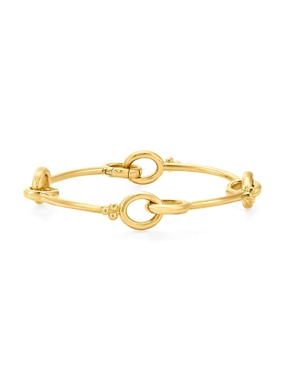 Shop Temple St Clair Women's Orsina 18k Yellow Gold Link Bracelet