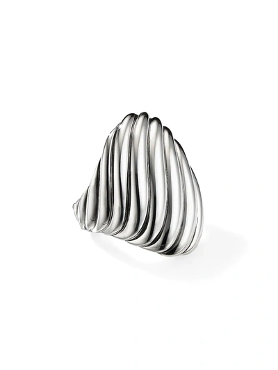Shop David Yurman Women's Cable Sterling Silver Ring