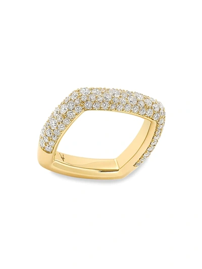 Shop Robinson Pelham Zone 18k Yellow Gold & Diamond Ring
