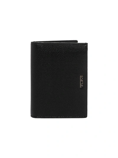 Shop Tumi Men's Nassau Slg Gusseted L-fold Wallet In Black
