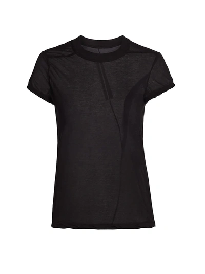 Shop Rick Owens Level Short Sleeve T-shirt In Black