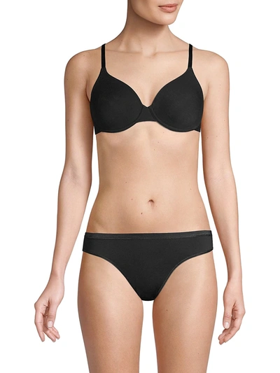 Hanro Cotton Sensation Padded T-shirt Bra In Multi