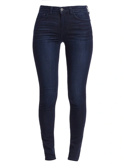 Shop L Agence Women's Marguerite High-rise Skinny Jeans In Marino Blue