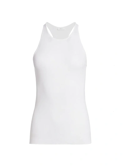 Shop A.l.c Nello Rib-knit Tank Top In White
