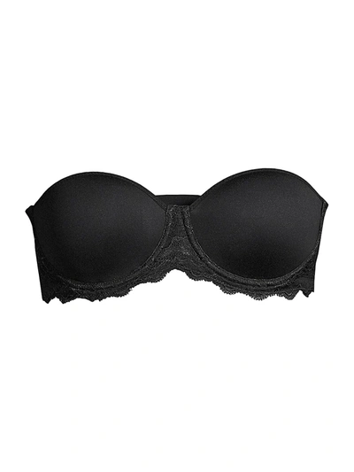 Shop Simone Perele Women's Caresse Strapless Bra In Black