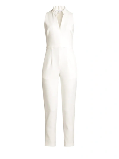 Shop Black Halo Women's Antoinette Sleeveless Jumpsuit In White