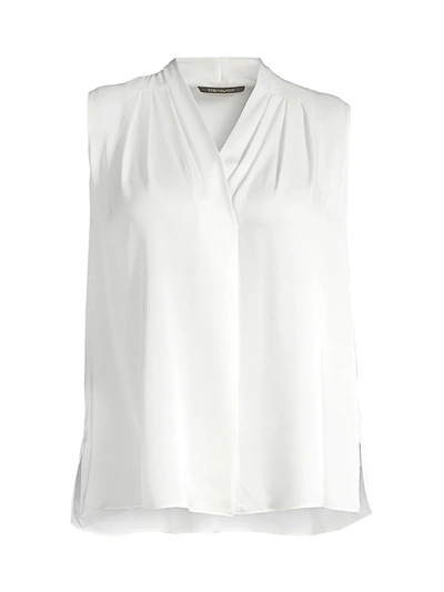 Shop Kobi Halperin Women's Mila Plus Size Sleeveless Blouse In White