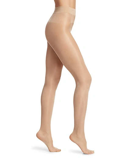 Shop Wolford Women's Satin Touch 20 Comfort Tights In Cosmetic