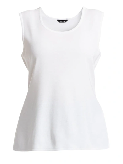 Shop Misook, Plus Size Scoopneck Tank Top In White