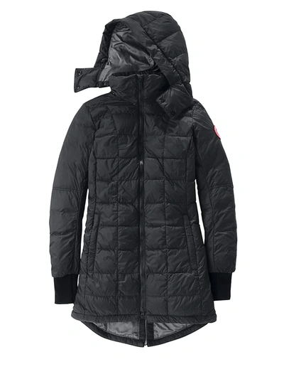 Shop Canada Goose Women's Ellison Down Quilted Jacket In Black